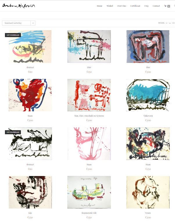 Anton Heyboer Webshop